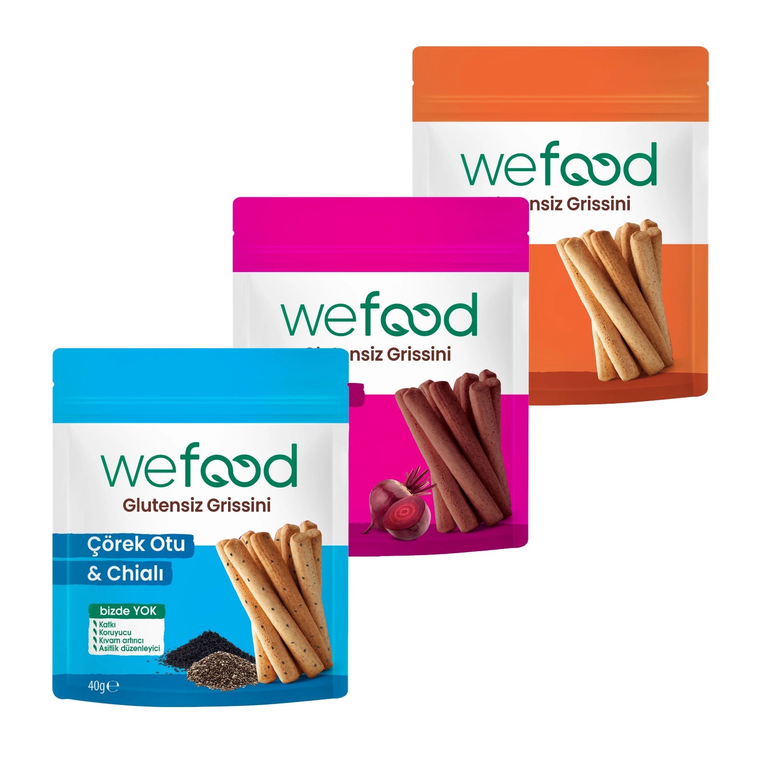 Wefood Glutensiz Grissini Deneme Paketi